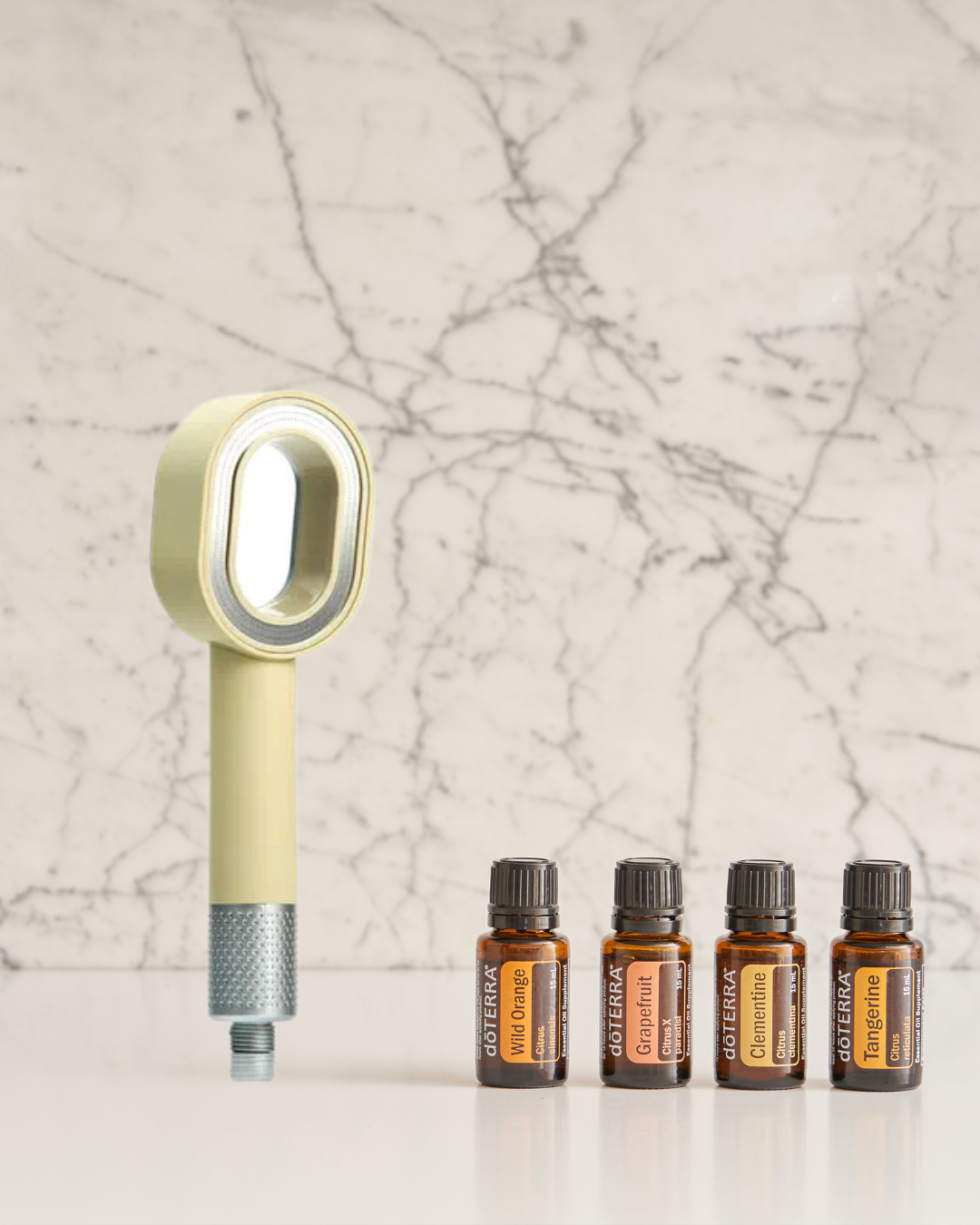 LuxFlow Aromatherapy Handheld Shower Head